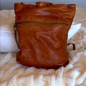 Margot genuine leather backpack/purse